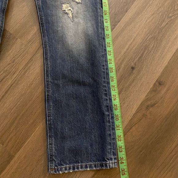 DIESEL Sz / W23 L32 Angel Distressed Regular Straight Jeans - Picture 12 of 12
